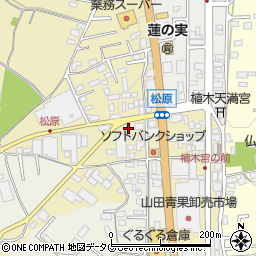 熊本県熊本市北区植木町滴水147周辺の地図