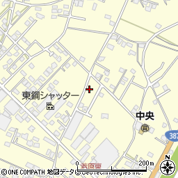 熊本県合志市御代志1648-145周辺の地図