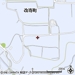 熊本県熊本市北区改寄町1350周辺の地図