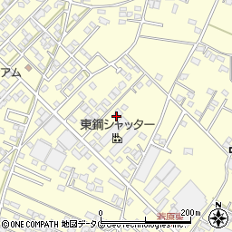 熊本県合志市御代志1656-124周辺の地図