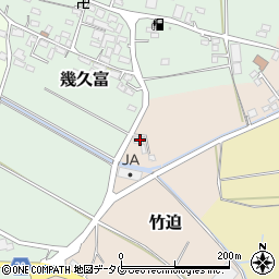 熊本県合志市竹迫2032-1周辺の地図