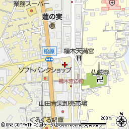 熊本県熊本市北区植木町滴水48-5周辺の地図