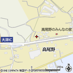 熊本県菊池郡大津町高尾野1周辺の地図