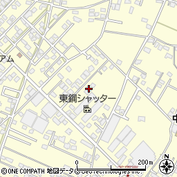 熊本県合志市御代志1656-116周辺の地図