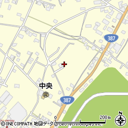 熊本県合志市御代志1632-1周辺の地図