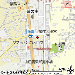 熊本県熊本市北区植木町滴水48周辺の地図