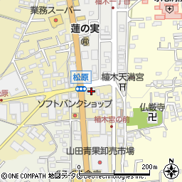 熊本県熊本市北区植木町滴水49周辺の地図