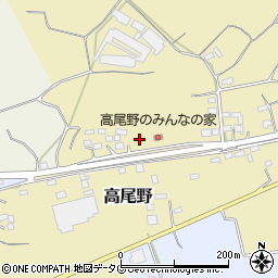 熊本県菊池郡大津町高尾野6周辺の地図