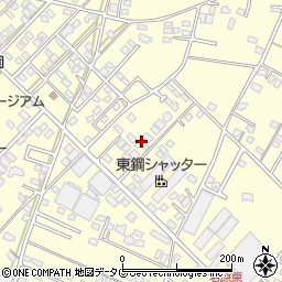 熊本県合志市御代志1656-129周辺の地図