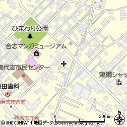 熊本県合志市御代志1661-321周辺の地図