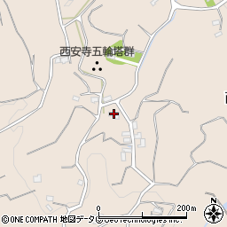 熊本県玉名郡玉東町西安寺72周辺の地図