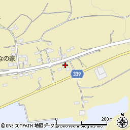 熊本県菊池郡大津町高尾野695周辺の地図