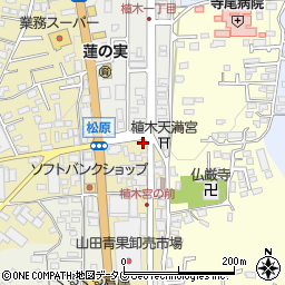 熊本県熊本市北区植木町滴水57周辺の地図