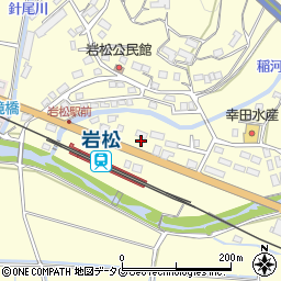 ファミリーマート大村岩松町店周辺の地図