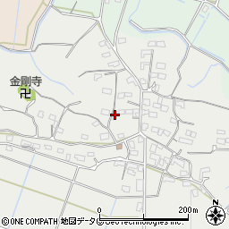 熊本県玉名市天水町竹崎446周辺の地図