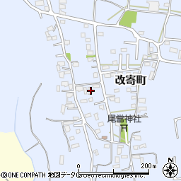 熊本県熊本市北区改寄町2487周辺の地図