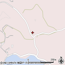 長崎県長崎市琴海戸根町447周辺の地図