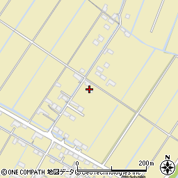 熊本県玉名市滑石2871周辺の地図