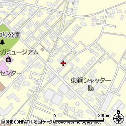 熊本県合志市御代志1656-105周辺の地図