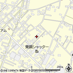 熊本県合志市御代志1656-134周辺の地図