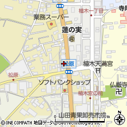 熊本県熊本市北区植木町滴水45周辺の地図