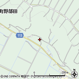 熊本県玉名市天水町野部田314周辺の地図