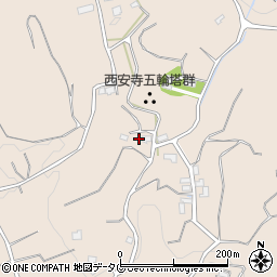 熊本県玉名郡玉東町西安寺132周辺の地図