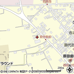 熊本県合志市御代志2048周辺の地図