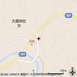 大分県佐伯市直川大字横川371周辺の地図