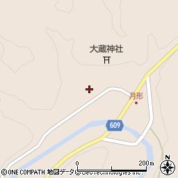 大分県佐伯市直川大字横川534周辺の地図