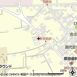 熊本県合志市御代志2048-2周辺の地図