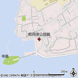前舟津公民館周辺の地図