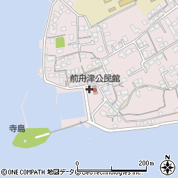 大村市消防団　第１分団前舟津周辺の地図