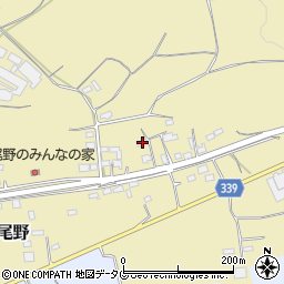 熊本県菊池郡大津町高尾野17周辺の地図