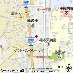 熊本県熊本市北区植木町植木350周辺の地図