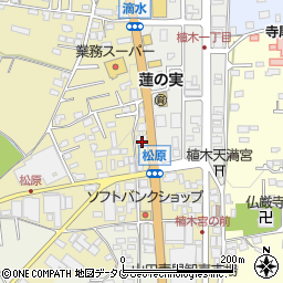 熊本県熊本市北区植木町滴水44周辺の地図