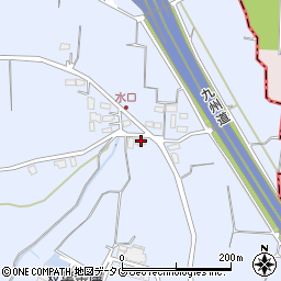 熊本県熊本市北区改寄町1103周辺の地図
