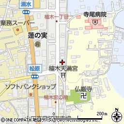 熊本県熊本市北区植木町植木304周辺の地図
