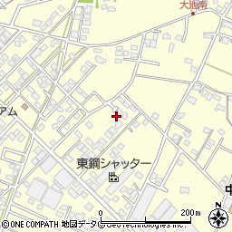 熊本県合志市御代志1656-255周辺の地図