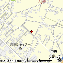 熊本県合志市御代志1656-44周辺の地図