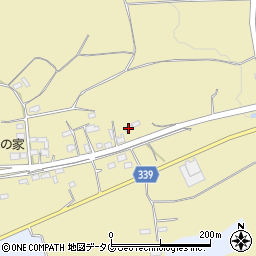 熊本県菊池郡大津町高尾野244周辺の地図