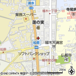 熊本県熊本市北区植木町植木341周辺の地図
