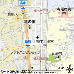 熊本県熊本市北区植木町植木327周辺の地図