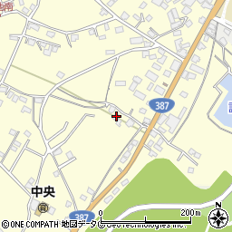 熊本県合志市御代志1640-2周辺の地図