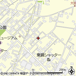 熊本県合志市御代志1656-101周辺の地図