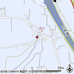 熊本県熊本市北区改寄町1187周辺の地図