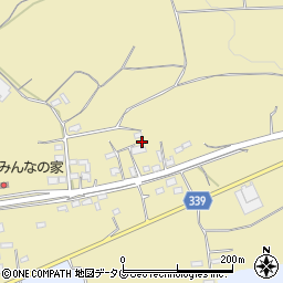 熊本県菊池郡大津町高尾野24周辺の地図