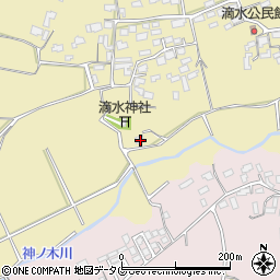 熊本県熊本市北区植木町滴水1969-2周辺の地図