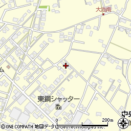 熊本県合志市御代志1656-252周辺の地図