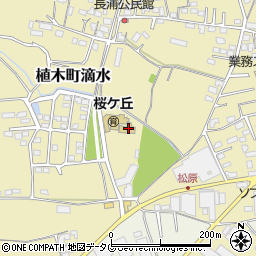 熊本県熊本市北区植木町滴水245-1周辺の地図
